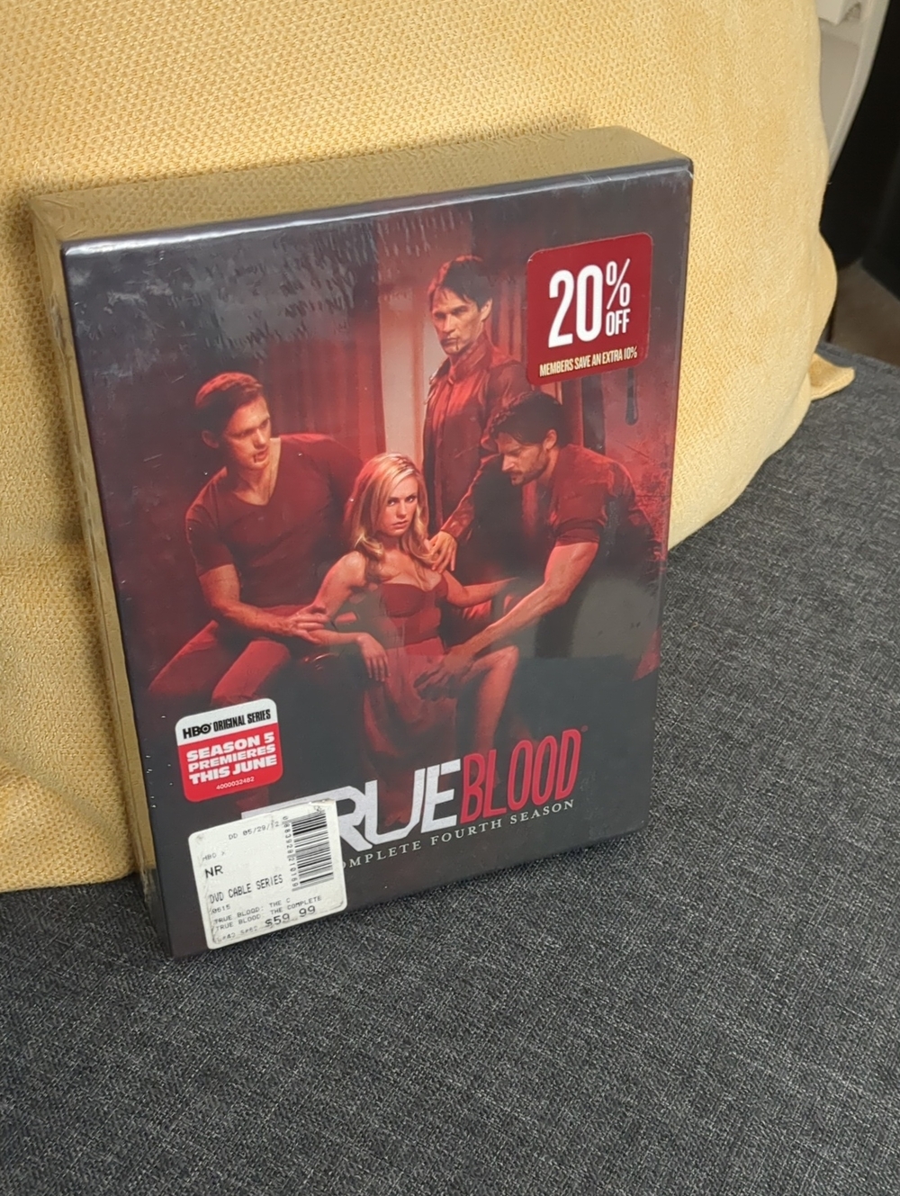 True Blood Complete Fourth Season DVD - Factory Sealed